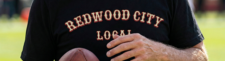 redwood city local t-shirt