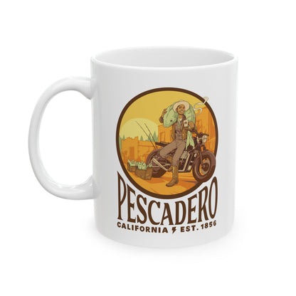 Vintage Pescadero, CA Ceramic Mug - 11oz & 15oz