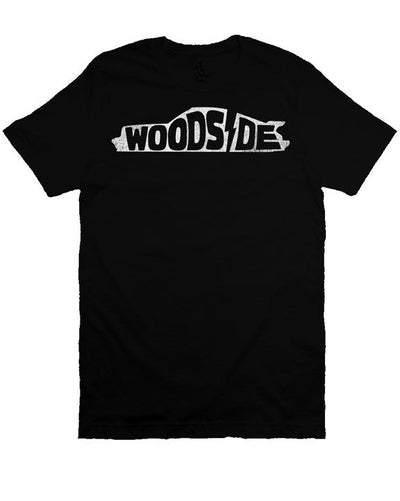 Woodside Porsche design printed on the chest of premium unisex short sleeve t-shirt