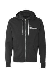 GRAM Unisex Lightweight Full-Zip Hoodie