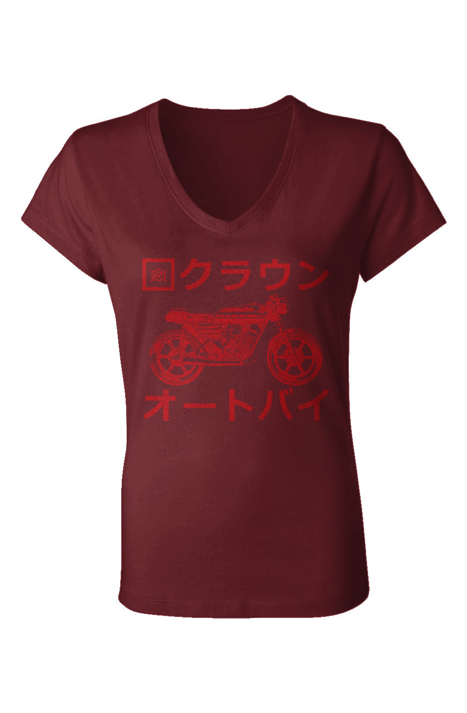 Ladies Jersey V-Neck T-Shirt