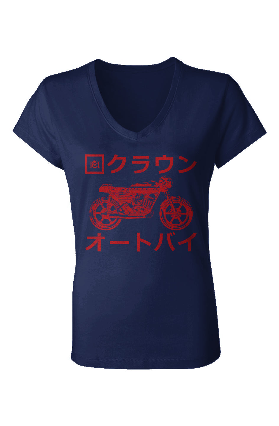 Ladies Jersey V-Neck T-Shirt