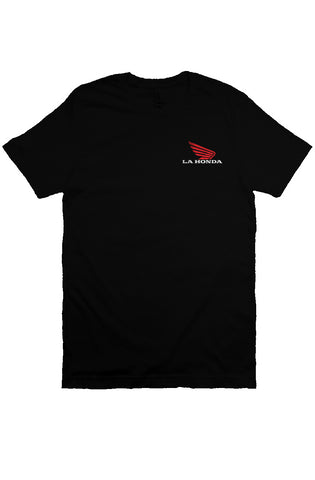 La Honda Wing T-shirt (front & back)