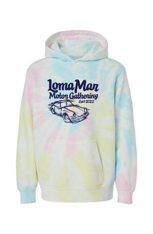 LMMG OG Kid's Sunset Swirl Tie Dye Hoodie