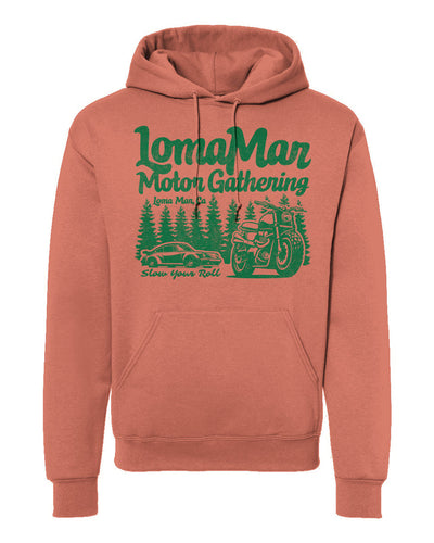 LMMG Moto Hooded Sweatshirt (green ink)