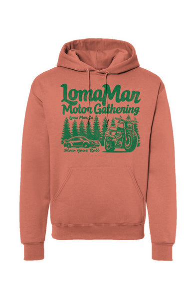 LMMG Moto Hooded Sweatshirt (green ink)