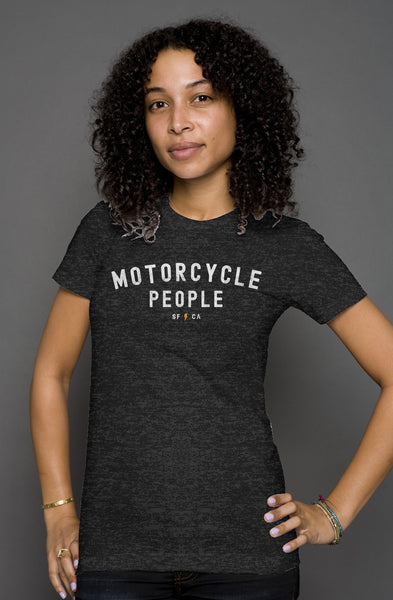 Motorcycle People Women's Heather T