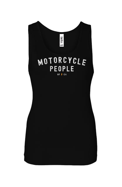 Women's "MOTORCYCLE PEOPLE" SF CA tank top