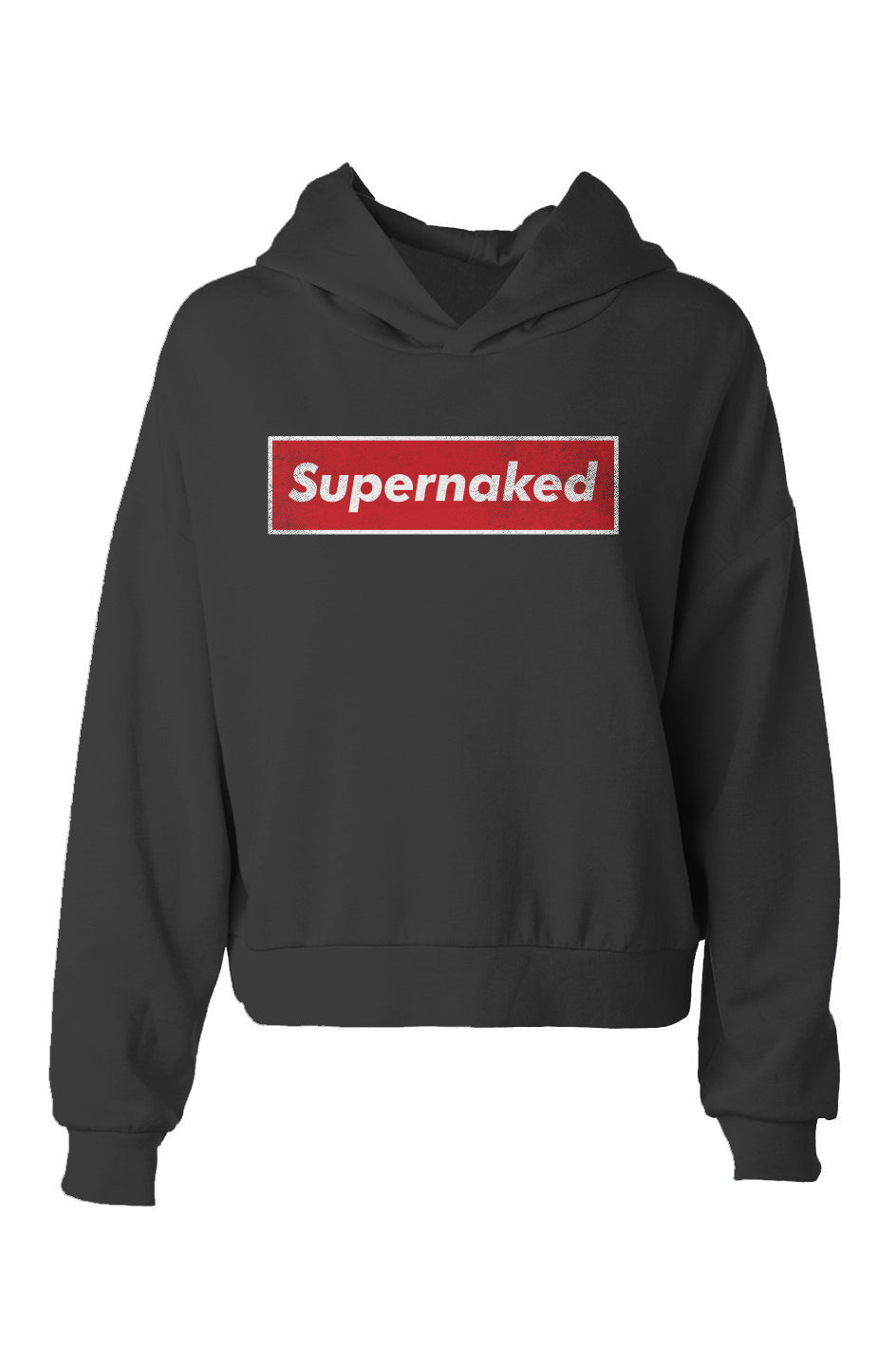 SUPERNAKED Women's Hip Length Hoodie