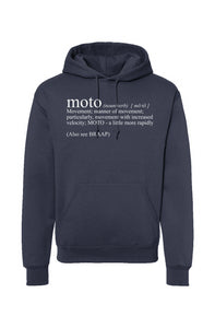 Moto Definition Hooded Sweatshirt