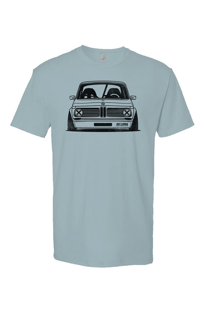 Sky Londa Motor Club Rally BMW 2002 heather Short sleeve t-shirt