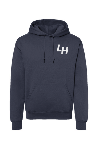La Honda Shift pattern design on chest of hooded sweatshirt