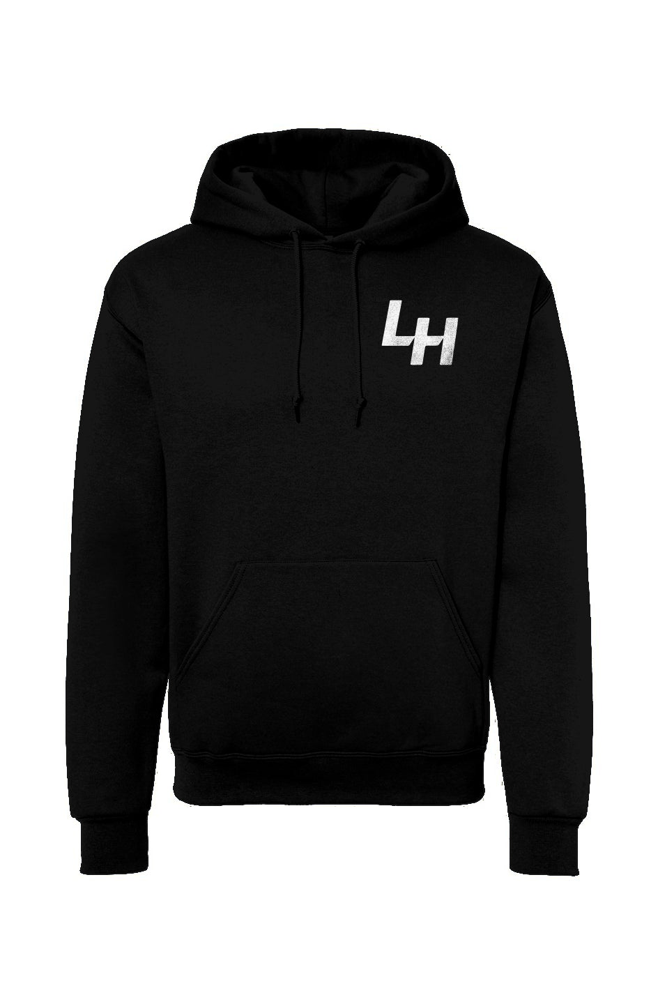 La Honda Shift pattern design on chest of hooded sweatshirt