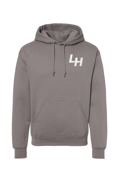 La Honda Shift pattern design on chest of hooded sweatshirt