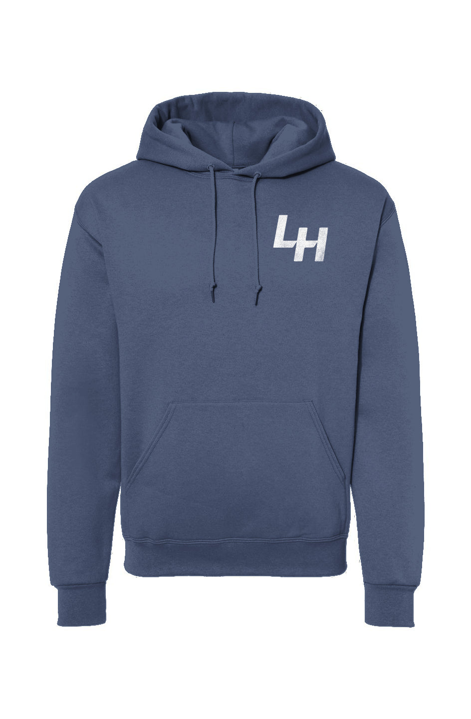 La Honda Shift pattern design on chest of hooded sweatshirt