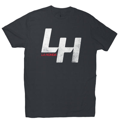 La Honda Shift pattern design on short sleeve t-shirt