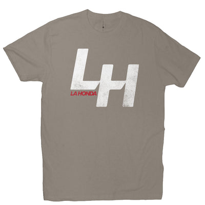 La Honda Shift pattern design on short sleeve t-shirt