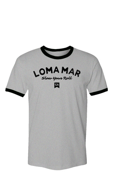 Loma Mar "Slow Your Roll" Vintage Ringer Tee