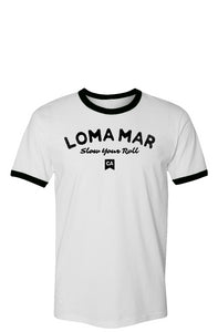 Loma Mar "Slow Your Roll" Vintage Ringer Tee