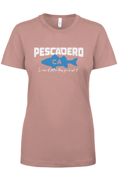 Pescadero "Leave it better" Fish Women's Crew