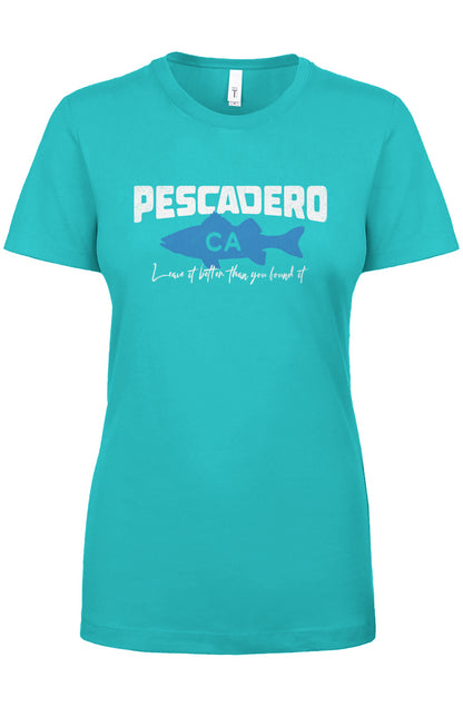 Pescadero "Leave it better" Fish Women's Crew