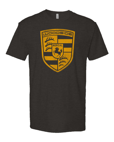 Woodside NorCal Porsche Heather T-Shirt (front only)