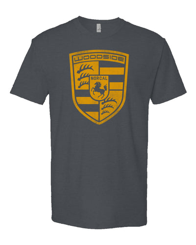 Woodside NorCal Porsche Heather T-Shirt (front only)