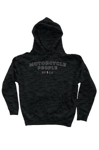 Motorcycle People Black Camo Hoodie