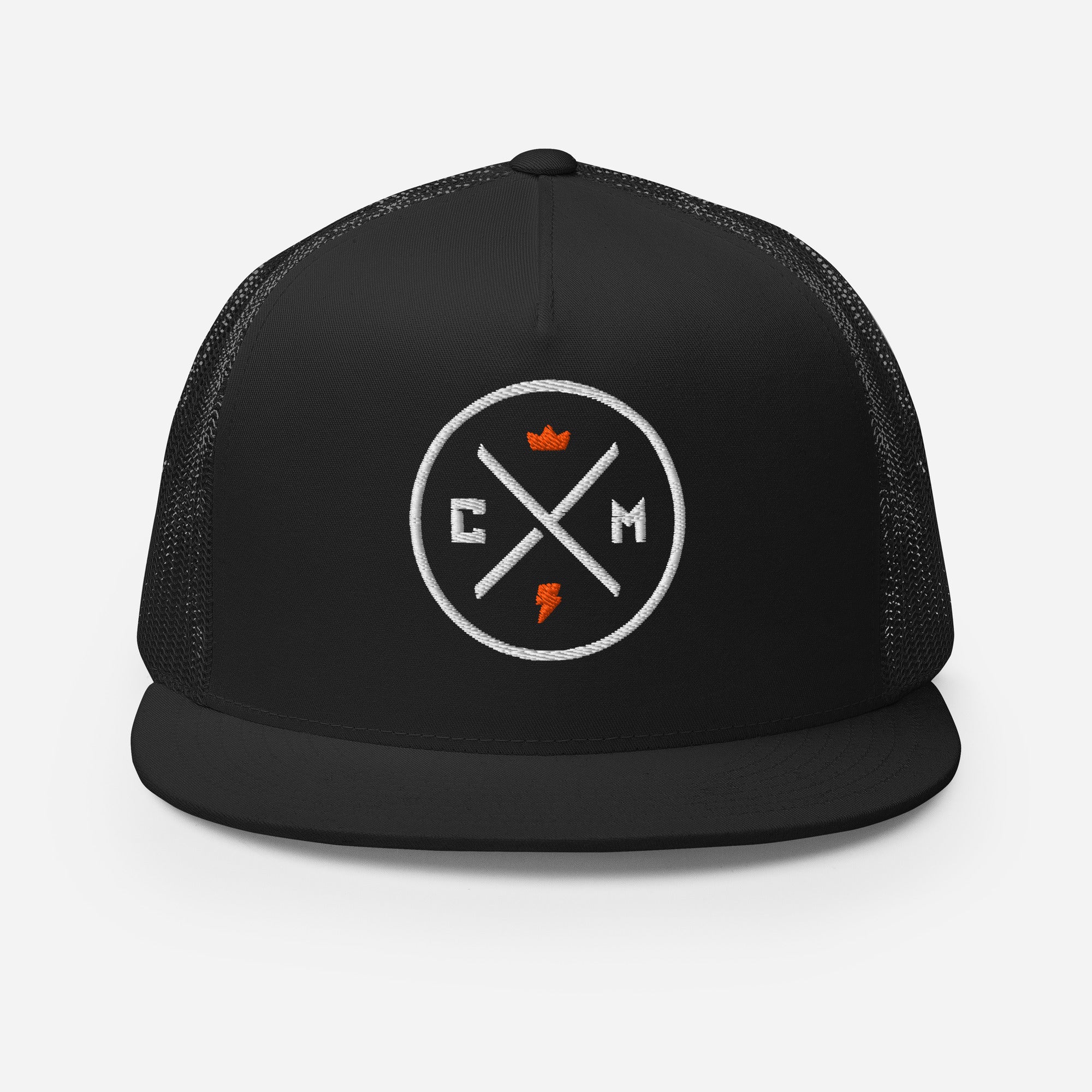 Crown Moto Legend Embroidered Trucker Hat