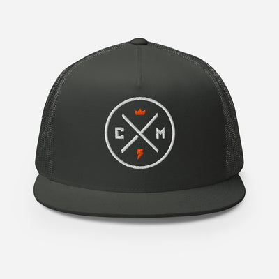 Crown Moto Legend Embroidered Trucker Hat