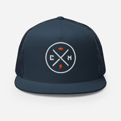 Crown Moto Legend Embroidered Trucker Hat