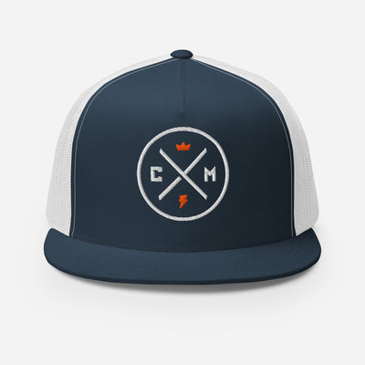 Crown Moto Legend Embroidered Trucker Hat