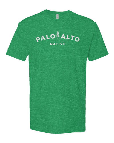 Palo Alto Native Heather Short Sleeve T shirt by crown moto