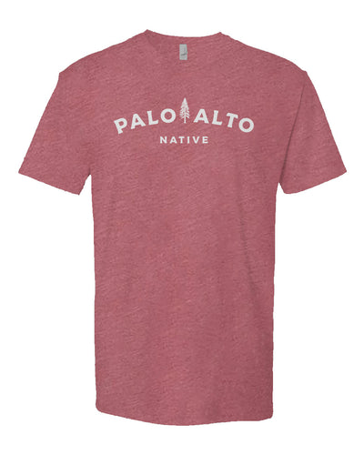 Palo Alto Native Heather Short Sleeve T shirt by crown moto