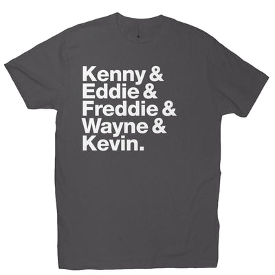 80's GP American Motorcycle Champions T-Shirt, motorcycle racing, kenny roberts, freddie spencer, eddie lawson, wayne rainey, kevin schwantz, usgp, motogp, 500 2-strokes, laguna seca, motorcycle t-shirts