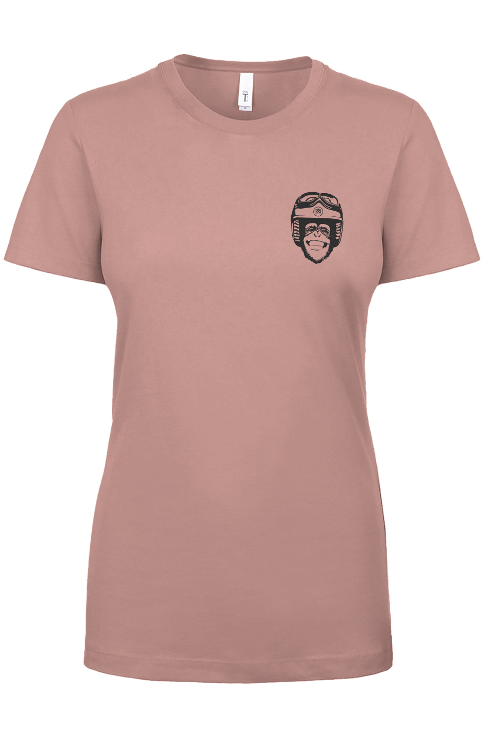 Moto Monkey Women's T-Shirt, women who ride, motorcycles, motorbikes, chimpanzee, riders, silly, funny, humor, motorcycle shirts, women's