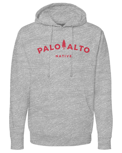 Palo Alto Native Hoodie, california, sf bay area, pa, palo alto, el palo alto, hoodie, tree, stanford, gunn high school, native, born here, silicon valley, university avenue
