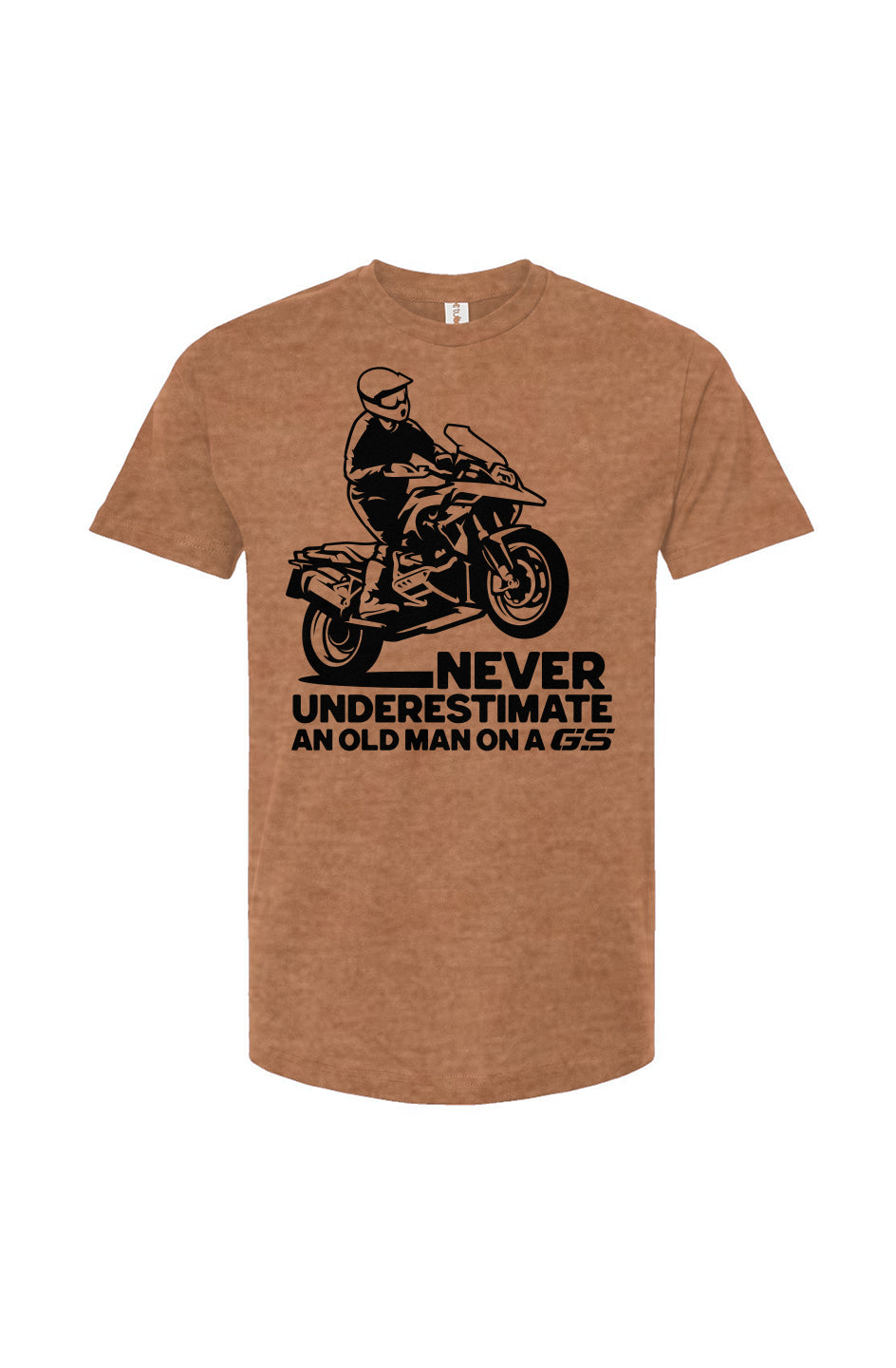 Never Underestimate an Old Man on a GS T-shirt (v1)