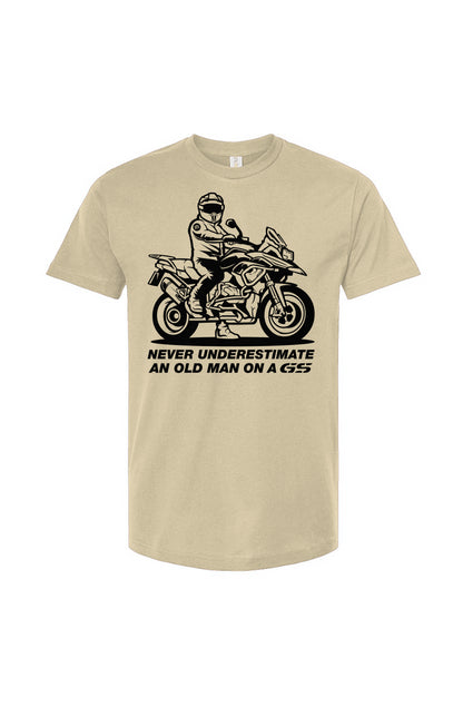 Never Underestimate an Old Man on a GS T-Shirt (v2)