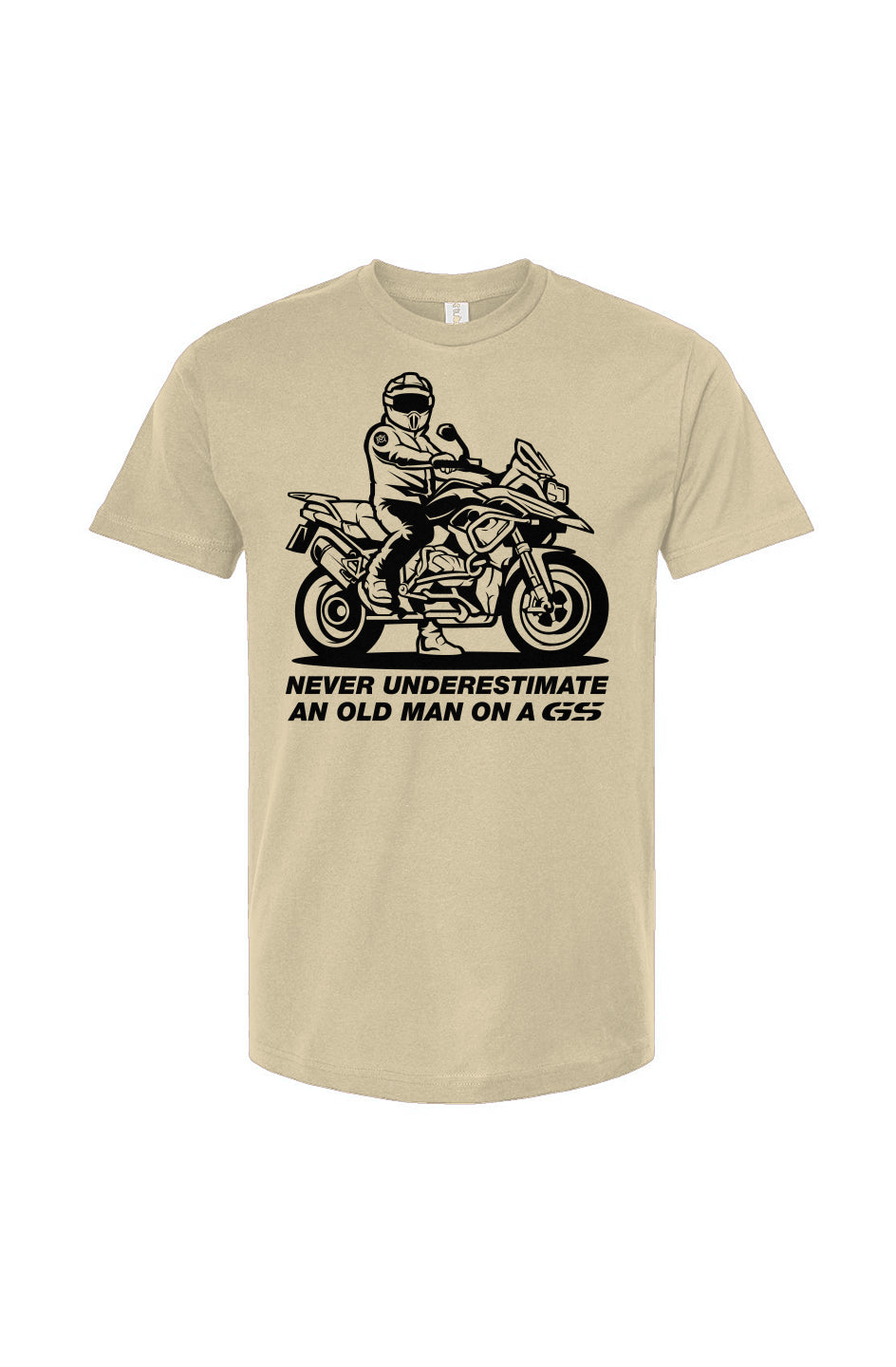 Never Underestimate an Old Man on a GS T-Shirt (v2)