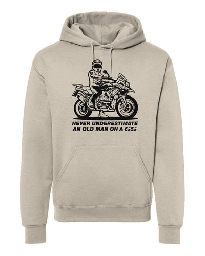Never Underestimate an Old Man on a GS Hoodie (v2)