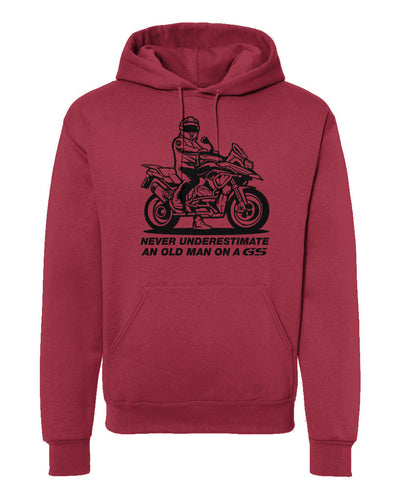 Never Underestimate an Old Man on a GS Hoodie (v2)