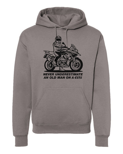Never Underestimate an Old Man on a GS Hoodie (v2)