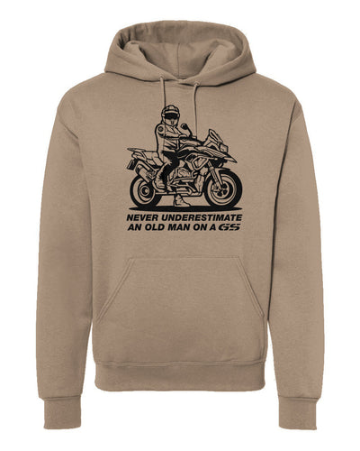 Never Underestimate an Old Man on a GS Hoodie (v2)