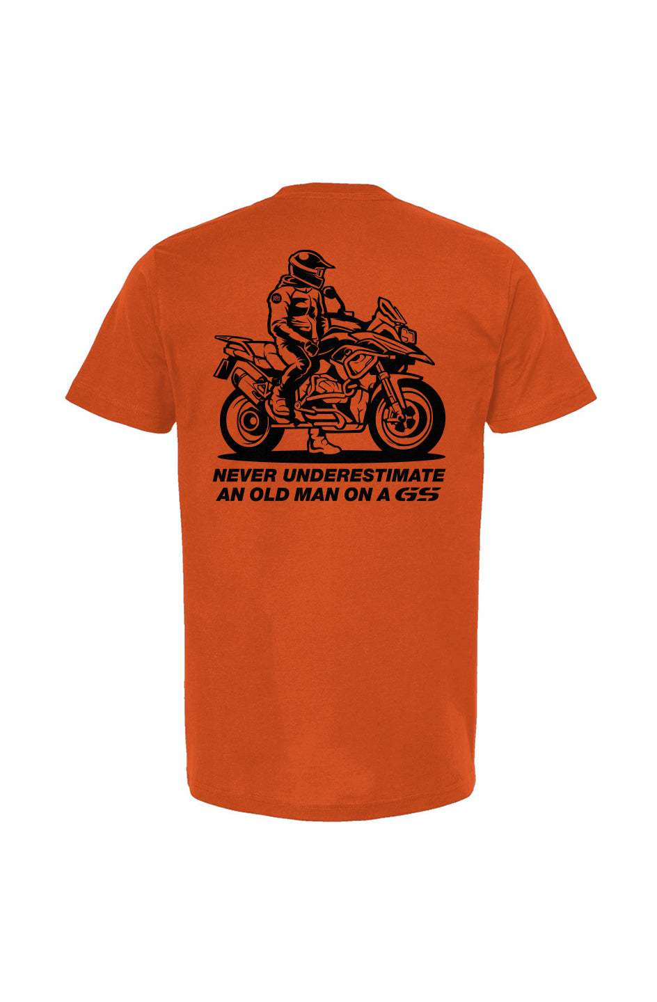 Never Underestimate an Old Man on a GS (v3) T-Shirt