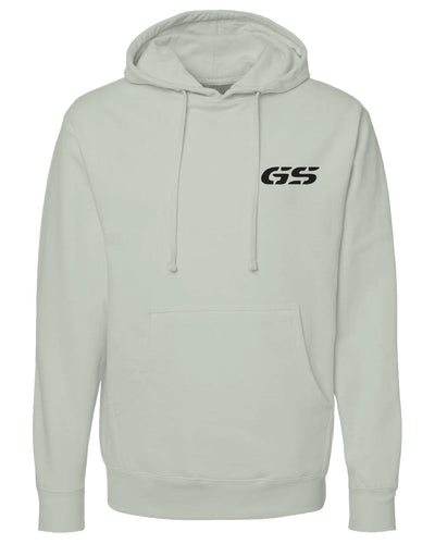 'Never underestimate an old man on a GS' hoodie from Crown Moto
