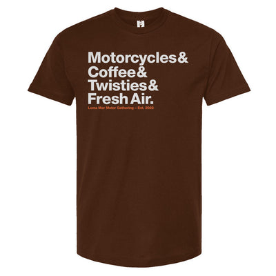 Loma Mar Motor Gathering Motorcyclist T-Shirt