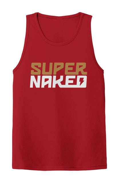 SUPERNAKED Men's Workout Tank, SUPERNAKED Men's Workout Tank, super naked, naked bikes, workout shirt, super duke, streetfighter, mt10, speed triple, s1000r