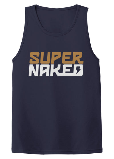 SUPERNAKED Men's Workout Tank, SUPERNAKED Men's Workout Tank, super naked, naked bikes, workout shirt, super duke, streetfighter, mt10, speed triple, s1000r