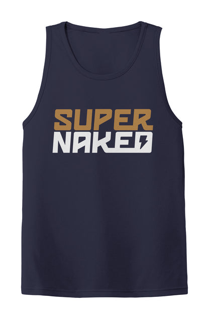 SUPERNAKED Men's Workout Tank, SUPERNAKED Men's Workout Tank, super naked, naked bikes, workout shirt, super duke, streetfighter, mt10, speed triple, s1000r